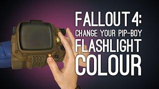 Fallout 4: How to Change the Colour of Your Pip-Boy Light - Fallout 4 Xbox One Gameplay