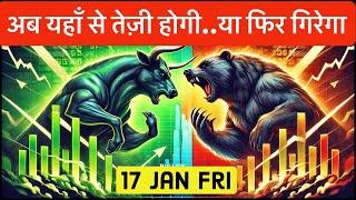 Nifty prediction 17 Jan Fri I Banknifty prediction 17 Jan Fri I Nifty and Banknifty prediction Fri