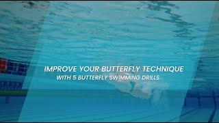 Butterfly Swimming Drills | Learn Butterfly Swimming Exercises | 5 Best Butterfly Swimming Drills