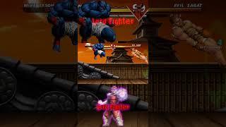 MIKE TYSON vs EVIL SAGAT  - The most epic fight ever made ! #mugen #dc #shortsvideo #viralvideo