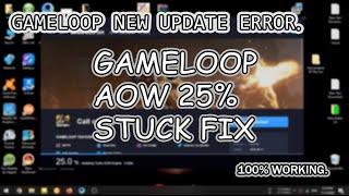 Gameloop Installing Turbo AOW Engine 25% Stuck Fixed  SINHALA