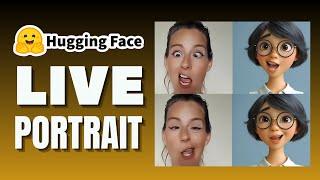 How To Create Efficient Portrait Animations Using Hugging Face - No Downloads Or Installations