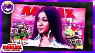 If CARDI B Played ROBLOX (Roblox Music Videos)