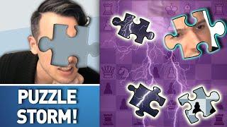 Niclas spielt das erste mal PUZZLE STORM