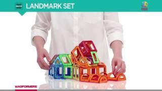 MAGFORMERS LANDMARK 100PC SET