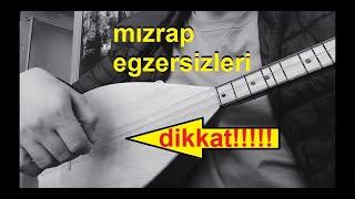 Bilek (mızrap) Açma Egzersizleri. (uzun sap bağlama dersleri)