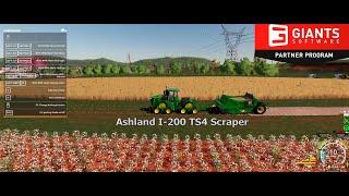 FS19 - Mining & Construction Economy - Ashland I-200 TS4 Scraper mod