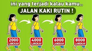 JALAN KAKI, CARA SEHAT MENURUNKAN BERAT BADAN CEPAT TANPA OLAHRAGA!