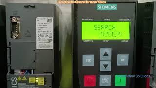 How to download(copy)program in g120 by using BOP , #G120C,  #drive , #siemens #PLC #HMI #automation