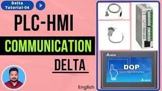 Delta PLC To HMI Communication | Delta Tutorial-04