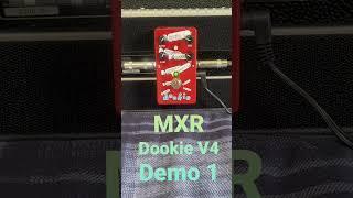 MXR Dookie Drive Demo 1 @jimdunlopusa #guitar