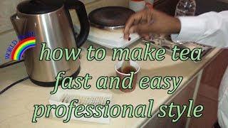 How To Make Tea Fast and Easy in Office 2018 video downlaod