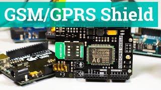 GSM/GPRS Shield, модуль A6 для Arduino/Piranha