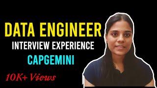 Data Engineer Interview Experience with Capgemini