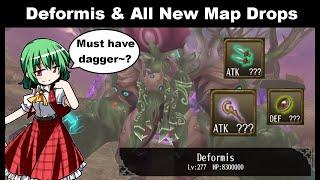 Deformis New Item Drops! MUST HAVE Dagger & GORGEOUS Staff!? | Toram Online