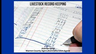 Livestock Record Keeping