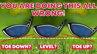 How Your Driver Should Sit On The Ground (It's Not What You Think!)