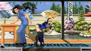 MUGEN KOF 傑尼子/暴風子 VS 阿部高和