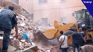 14 people killed, 6 rescued following building collapse in Upper Egypt governorate of Assiut