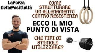 COME STRUTTURARE UN ALLENAMENTO PER L'IPERTROFIA - CHE TIPO DI STIMOLI UTILIZZO?