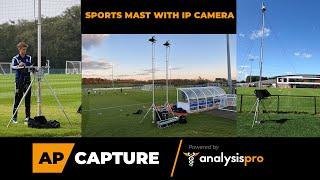 AP Capture Portable Sports Mast - IP Camera Filming for Sport