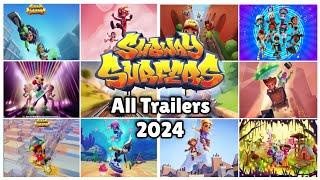 Subway Surfers 2024 All Trailers Till Date....