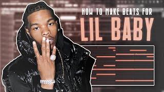 How to Make CRAZY Beats for LIL BABY (HARD!) | FL Studio Tutorial