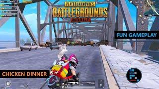 PUBG MOBILE | FUN GAMEPLAY WITH AMAZING CHICKEN DINNER 