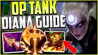 WHY TANK DIANA IS BEST | How to Play Diana Jungle & CARRY for Beginners Season 12 League of Legends