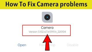 How To Fix Camera Not Open & Not Working issues in Realme 8,9 Android Mobile Phone