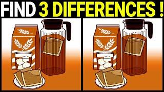  Spot the Difference Game |  How Long Will It Take You to Find All 3?《Hard》