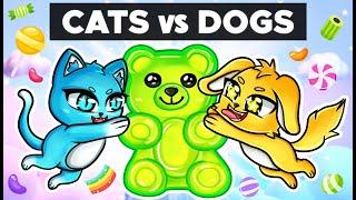 CATS vs DOGS in Party Animals!