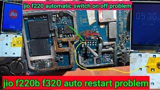 jio f220b auto restart problem fix | jio phone f220b automatic switch on off problem solution