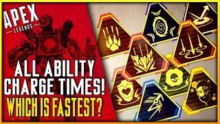 Ultimate & Tactical Ability Charge Times! | Apex Legends Cooldowns for All Characters!