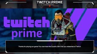 Apex Legends FREE Caustic Geometric Anomaly Skin from Twitch Prime