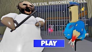GRANNY BARRY'S PRISON RUN vs BARRY EXE BARRY'S PRISON RUN SCARY OBBY #roblox #obby