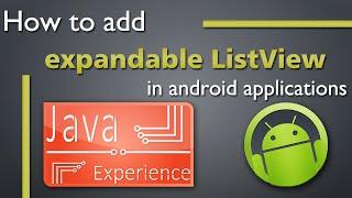 How to add expandable ListView search in android apps