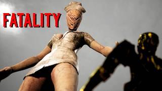 MK1 Silent Hill Nurse Performs All Fatalities - Silent Hill