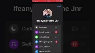 How to dark mode Facebook Messenger