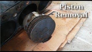 Engine Piston Removal