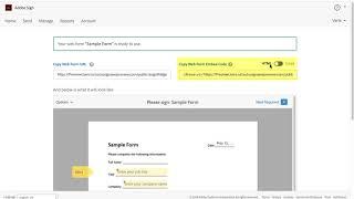 How to create a fillable web form that outputs to PDF with Adobe Sign