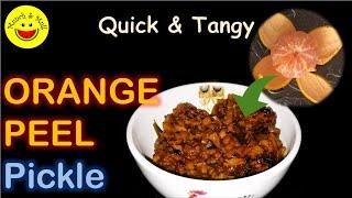 How to make Orange Peel Pickle - (Vitamin C Rich Recipes)