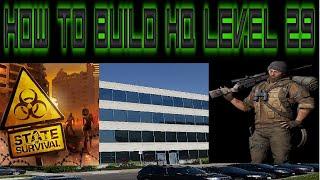 How To Upgrade Headquarters To Hq Lvl 29 In State Of Survival—Full State Of Survival Guide -  2021