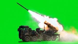Missile Launch Green Screen Free Stock Video