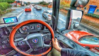 POV  DRIVING  SCANIA R450 SEFIELD    adrian cox  uk