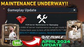 MAINTENANCE UNDERWAY!! FC MOBILE UPDATE & FREE GIFT REWARD FC MOBILE 24!