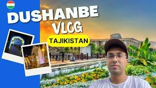 Dushanbe Tajikistan Vlog - Dushanbe City Tour  & Local Tajikistan Food