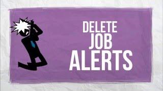 Delete Job Alerts