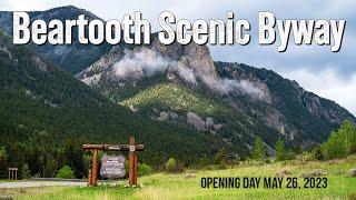 Beartooth Scenic Highway Opening Day May 26, 2023.  Red Lodge Mt to Cooke City MT.