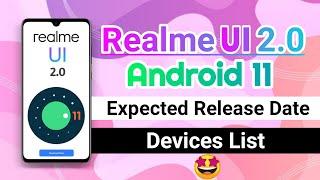 Realme UI 2.0 and Android 11 Devices List & Release date | Realme Android 11 supported device list